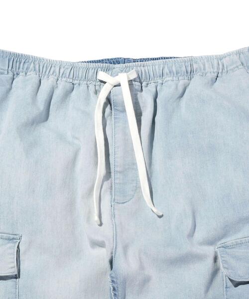 MONKEY TIME（モンキータイム）の「＜monkey time＞ ST TCR/TWL CARGO JOGGER/カーゴジョガーパンツ（カーゴパンツ・メンズ・ライトブルー・L/XL/S/M）」の10枚目の写真