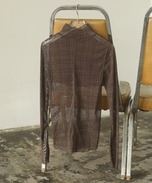 TODAYFUL | シアーチェックトップス(Tシャツ/カットソー)