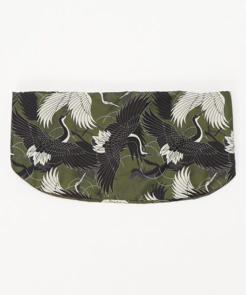 カヤ（カヤ）の「【カヤ】たすきバッグ 鶴（ショルダーバッグ・メンズ・ブラック/カーキ・FREE）」の3枚目の写真