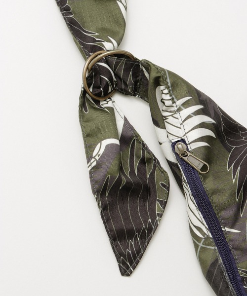 カヤ（カヤ）の「【カヤ】たすきバッグ 鶴（ショルダーバッグ・メンズ・ブラック/カーキ・FREE）」の6枚目の写真