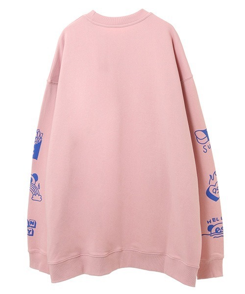 Candy Stripper(キャンディストリッパー)の「CANDY ASSORTED SWEAT ワンピース(ワンピース・レディース・ブラック/オフホワイト/ピンク/パープル・2)」の7枚目の写真