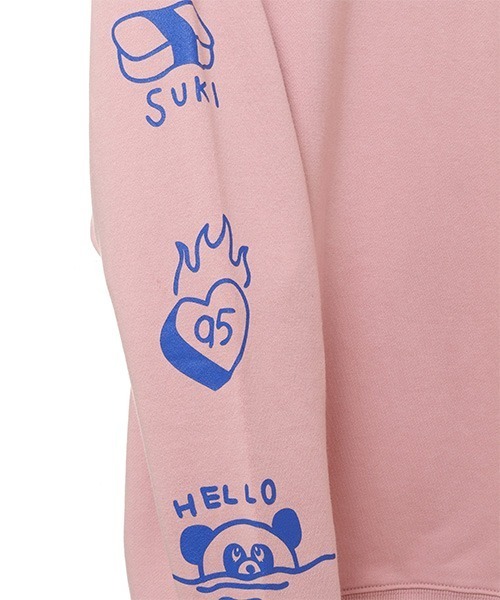 Candy Stripper(キャンディストリッパー)の「CANDY ASSORTED SWEAT ワンピース(ワンピース・レディース・ブラック/オフホワイト/ピンク/パープル・2)」の10枚目の写真