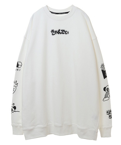 Candy Stripper(キャンディストリッパー)の「CANDY ASSORTED SWEAT ワンピース(ワンピース・レディース・ブラック/オフホワイト/ピンク/パープル・2)」の12枚目の写真