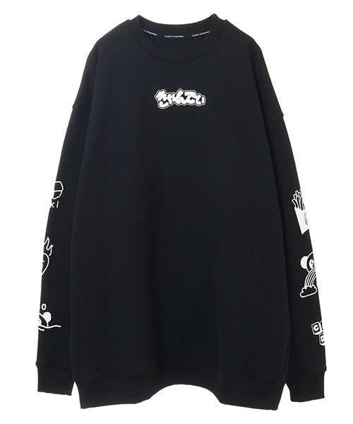 Candy Stripper(キャンディストリッパー)の「CANDY ASSORTED SWEAT ワンピース(ワンピース・レディース・ブラック/オフホワイト/ピンク/パープル・2)」の14枚目の写真