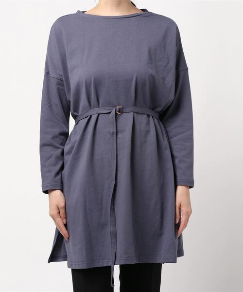 rps(アールピーエス)の「ベルト付きカットチュニック(チュニック・レディース・ブラック/パープル/ピンク/アイボリー・M)」の20枚目の写真