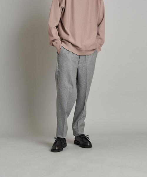 Steven Alan（スティーブンアラン）の「＜Steven Alan＞ FINE FLN SUPER BAGGY TAPERED HALF EASY-JUST/パンツ（その他パンツ・メンズ・ブラウン/グレー/ブラック・L/XL/M/S）」の11枚目の写真
