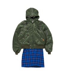STUDIO SEVEN（スタジオ セブン）の「Layered N2-B Jacket【STUDIOSEVEN/スタジオセブン】（ミリタリージャケット・レディース）」