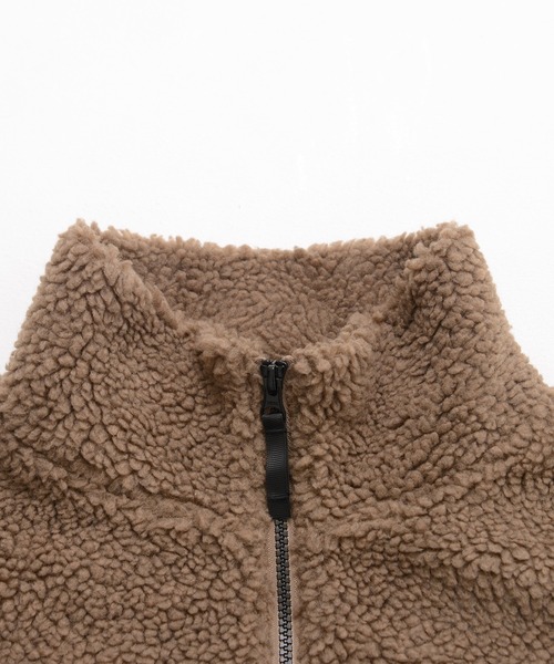 SILVER BULLET（シルバーバレット）の「『CavariA/キャバリア』モコモコニットボアスタンドジャケット（ブルゾン・メンズ・ベージュ/ブラック/キャメル/その他/その他1/カーキ/その他2/ホワイト/モカ・M/L）」の16枚目の写真