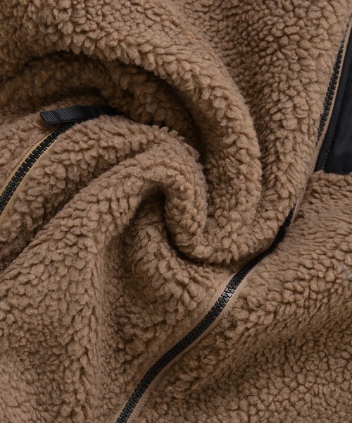 SILVER BULLET（シルバーバレット）の「『CavariA/キャバリア』モコモコニットボアスタンドジャケット（ブルゾン・メンズ・ベージュ/ブラック/キャメル/その他/その他1/カーキ/その他2/ホワイト/モカ・M/L）」の21枚目の写真