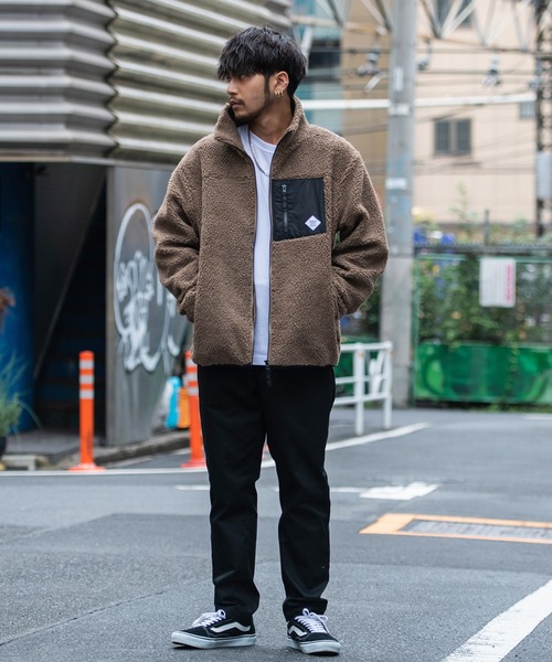 SILVER BULLET（シルバーバレット）の「『CavariA/キャバリア』モコモコニットボアスタンドジャケット（ブルゾン・メンズ・ベージュ/ブラック/キャメル/その他/その他1/カーキ/その他2/ホワイト/モカ・M/L）」の12枚目の写真