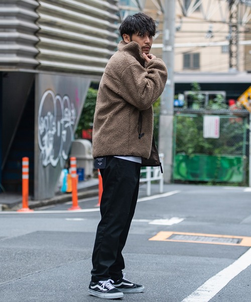 SILVER BULLET（シルバーバレット）の「『CavariA/キャバリア』モコモコニットボアスタンドジャケット（ブルゾン・メンズ・ベージュ/ブラック/キャメル/その他/その他1/カーキ/その他2/ホワイト/モカ・M/L）」の13枚目の写真