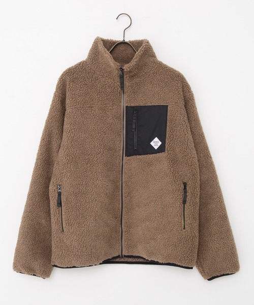 SILVER BULLET（シルバーバレット）の「『CavariA/キャバリア』モコモコニットボアスタンドジャケット（ブルゾン・メンズ・ベージュ/ブラック/キャメル/その他/その他1/カーキ/その他2/ホワイト/モカ・M/L）」の14枚目の写真