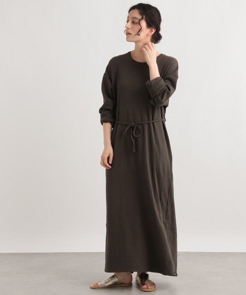 Foyer ルフォワイエ のファッション セール Le ワンピース ワッフルワンピース ワンピース Le