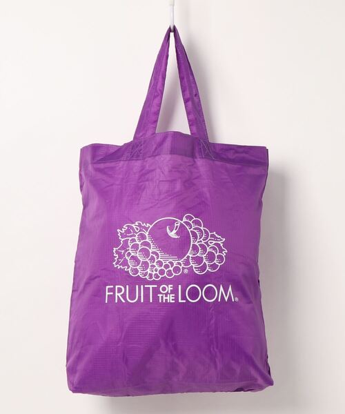 FRUIT OF THE LOOM(フルーツオブザルーム)の「FRUIT OF THE LOOM / PACABLE TOTE BAG-14575500(トートバッグ・メンズ・レッド/ブルー/ブラック/イエロー/パープル/グリーン・FREE)」の5枚目の写真