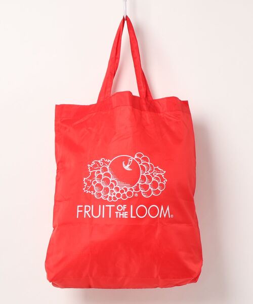 FRUIT OF THE LOOM(フルーツオブザルーム)の「FRUIT OF THE LOOM / PACABLE TOTE BAG-14575500(トートバッグ・メンズ・レッド/ブルー/ブラック/イエロー/パープル/グリーン・FREE)」の6枚目の写真