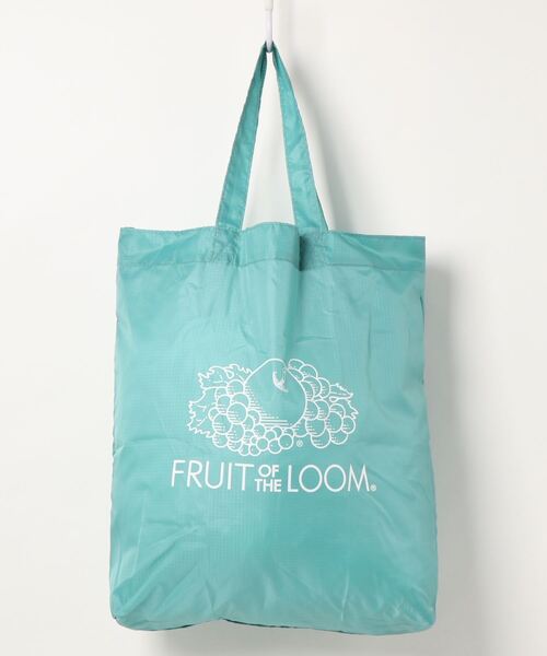 FRUIT OF THE LOOM(フルーツオブザルーム)の「FRUIT OF THE LOOM / PACABLE TOTE BAG-14575500(トートバッグ・メンズ・レッド/ブルー/ブラック/イエロー/パープル/グリーン・FREE)」の3枚目の写真