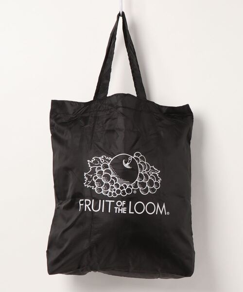 FRUIT OF THE LOOM(フルーツオブザルーム)の「FRUIT OF THE LOOM / PACABLE TOTE BAG-14575500(トートバッグ・メンズ・レッド/ブルー/ブラック/イエロー/パープル/グリーン・FREE)」の2枚目の写真