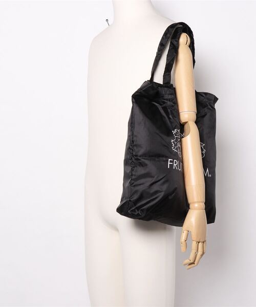 FRUIT OF THE LOOM(フルーツオブザルーム)の「FRUIT OF THE LOOM / PACABLE TOTE BAG-14575500(トートバッグ・メンズ・レッド/ブルー/ブラック/イエロー/パープル/グリーン・FREE)」の11枚目の写真