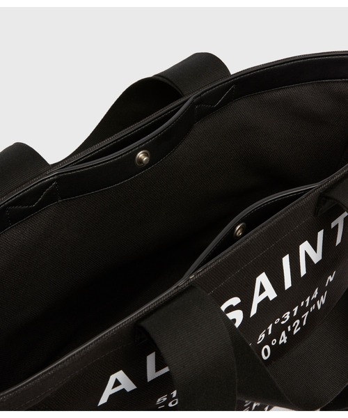 ALLSAINTS（オールセインツ）の「SMALL PRINTED CLAREN | スモール プリンテッド CLAREN バッグ（ハンドバッグ・レディース・ホワイト系その他/ブラック・ONE SIZE）」の10枚目の写真