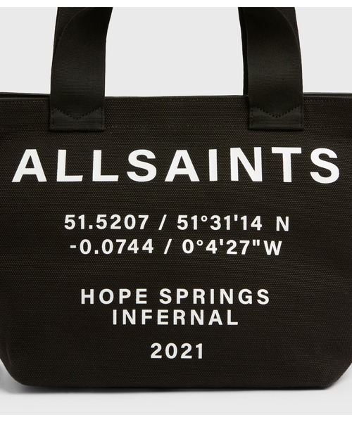 ALLSAINTS（オールセインツ）の「SMALL PRINTED CLAREN | スモール プリンテッド CLAREN バッグ（ハンドバッグ・レディース・ホワイト系その他/ブラック・ONE SIZE）」の13枚目の写真