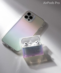 Hamee（ハミィ）の「AirPods Pro/AirPods(第3世代)専用 EYLE スクエア型 AirPods Proケース TILE SOFT AURORA オーロラ エアポッズプロ ケース（ヘッドフォン/イヤホン）」