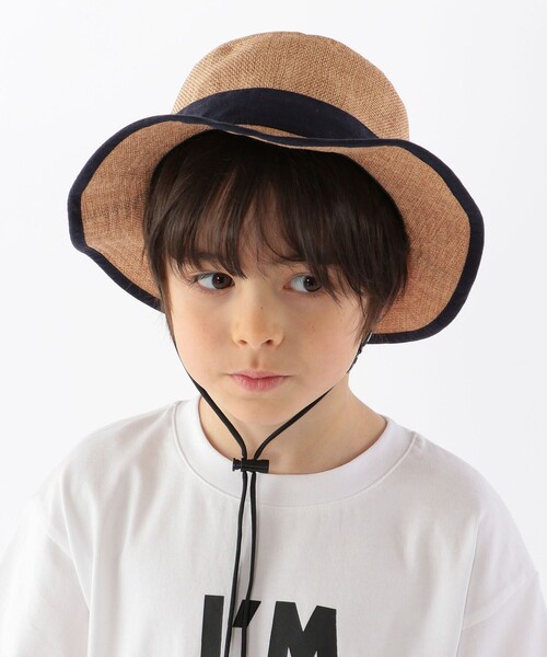 SHIPS（シップス）の「SHIPS KIDS:ハイキング ハット（ハット・キッズ・ネイビー/ピンク・MEDIUM/LARGE）」の7枚目の写真