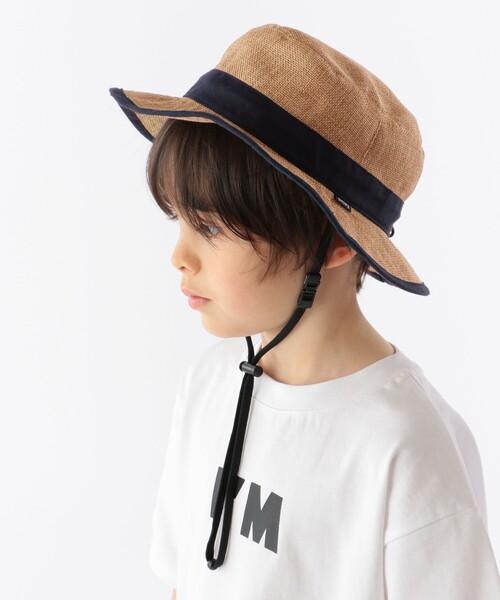 SHIPS（シップス）の「SHIPS KIDS:ハイキング ハット（ハット・キッズ・ネイビー/ピンク・MEDIUM/LARGE）」の8枚目の写真