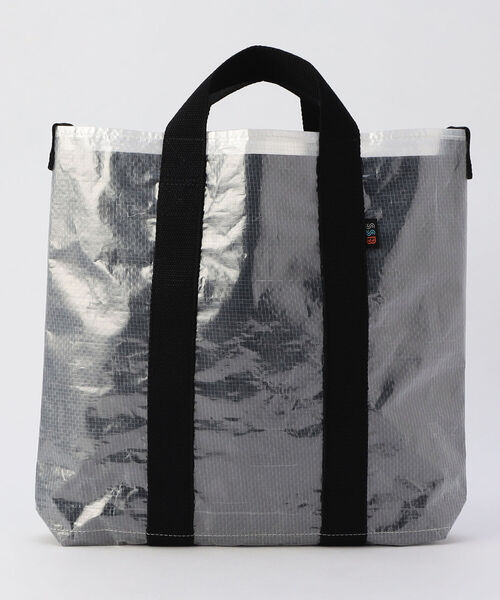 GLOSTER（グロスター）の「【SSB/エスエスビー】2WAY RECOAD BAG レコードトートバッグ (SSB-109)（トートバッグ・メンズ・ブラック/シルバー/ホワイト・FREE）」の7枚目の写真