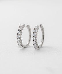 Jouete | フープイヤリング ジルコニア(イヤリング)