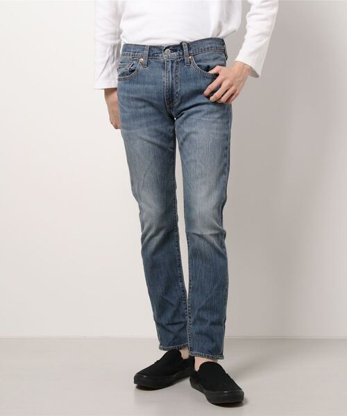 Levi's(リーバイス)の「【LEVI'S/リーバイス】502COOL MAX(清涼感のある着心地) 吸水速乾 デニム テーパードシルエット(デニムパンツ・メンズ・ブルー/ブルー系その他/ワンウォッシュ・28inch/31inch/29inch/33inch/30inch/32inch/34inch)」の2枚目の写真