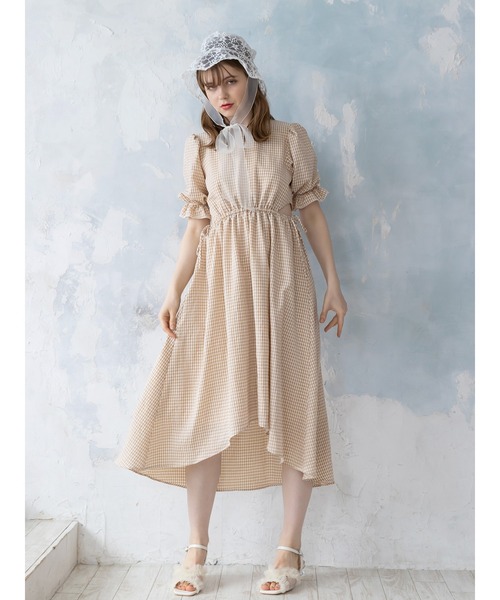 Honey Salon（ハニーサロン）の「チュールフリルサンダルIII（サンダル・レディース・アイボリー/ブラック/ピンク・LARGE/MEDIUM/SMALL）」の7枚目の写真