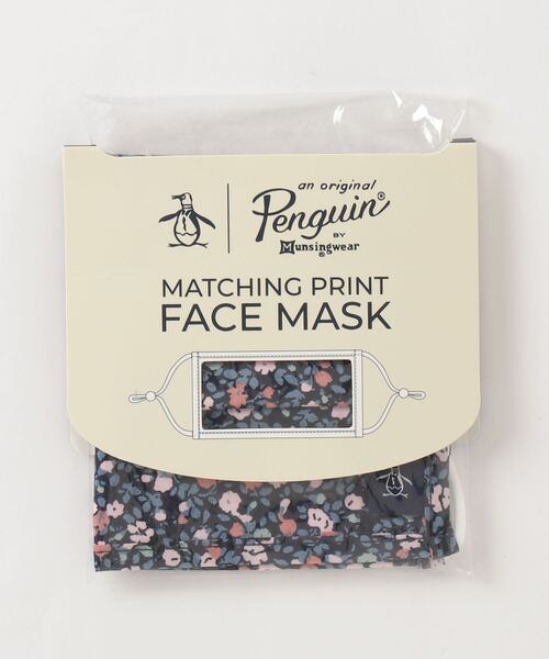 Original Penguin by Munsingwear（オリジナルペンギン バイ マンシングウェア）の「ペンギン バイ マンシングウェア フラワープリント半袖シャツ＆マスク メンズ ユニセックス ウェア スポーツウェア ゴルフ（シャツ/ブラウス・メンズ・ネイビー・S/M/L/XL）」の16枚目の写真