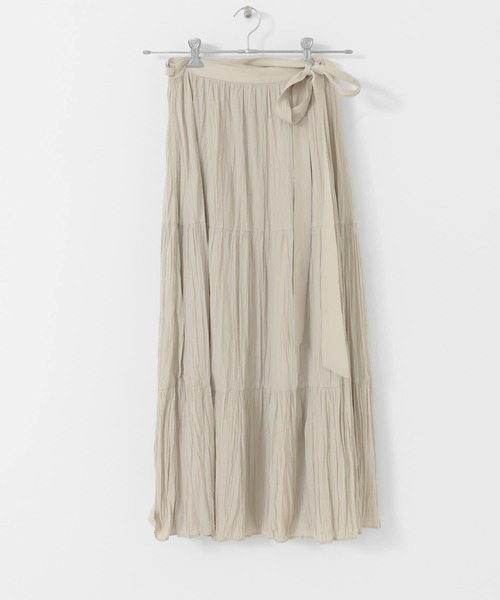 KBF（ケイビーエフ）の「ラップギャザースカート（スカート・レディース・グレー系その他/グリーン系その他/オレンジ系その他・ONE）」の17枚目の写真