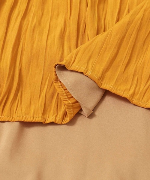 KBF（ケイビーエフ）の「ラップギャザースカート（スカート・レディース・グレー系その他/グリーン系その他/オレンジ系その他・ONE）」の13枚目の写真