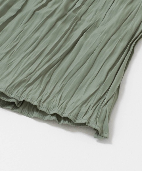 KBF（ケイビーエフ）の「ラップギャザースカート（スカート・レディース・グレー系その他/グリーン系その他/オレンジ系その他・ONE）」の18枚目の写真