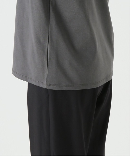 journal standard L'essage(ジャーナルスタンダードレサージュ)の「スワイーTシャツ(Tシャツ/カットソー・レディース・ブラック系その他/ホワイト/モスグリーン/チャコールグレー・FREE)」の18枚目の写真