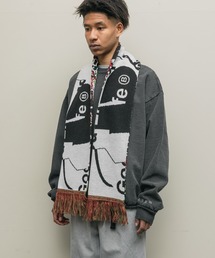 BAL（バル）の「【2021秋冬】JACQUARD KNIT SOCCER SCARF（マフラー