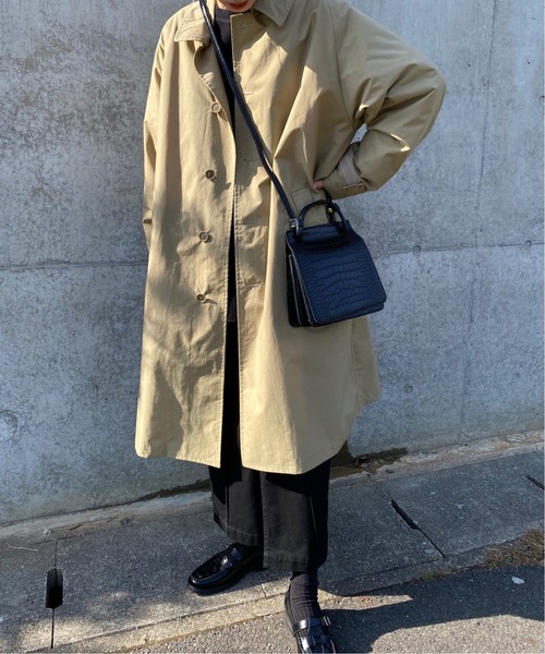 y/m by RIKA（イムバイリカ）の「クロコ型押し2WAYスクエアBAG（ショルダーバッグ・レディース・ブラック・FREE）」の19枚目の写真