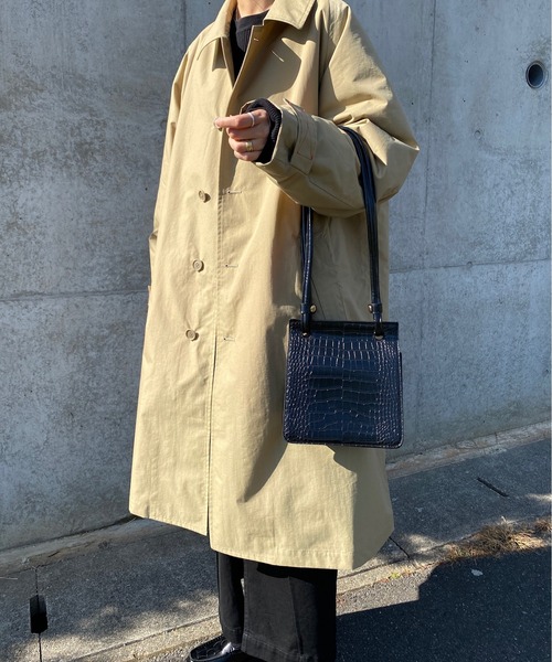 y/m by RIKA（イムバイリカ）の「クロコ型押し2WAYスクエアBAG（ショルダーバッグ・レディース・ブラック・FREE）」の20枚目の写真