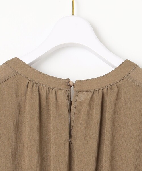 ANY SIS(エニィスィス)の「【洗える】ギャザーボリュームチュニック ブラウス(シャツ/ブラウス・レディース・黄土色系/アイボリー系・2)」の12枚目の写真