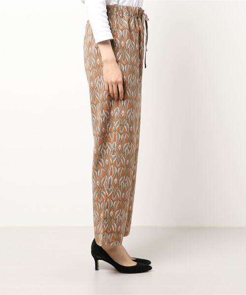 Lugnoncure（ルノンキュール）の「アフリカン柄プリントパンツ（その他パンツ・レディース・オレンジ/グリーン/ネイビー・ﾌﾘ-）」の5枚目の写真