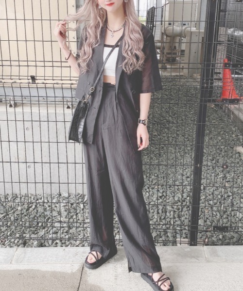 WEGO（ウィゴー）の「WEGO/サイドラインカップインキャミ（キャミソール・レディース・ホワイト/ブラック・FREE）」の18枚目の写真