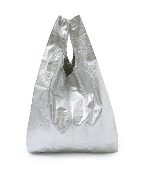 ADAM ET ROPE'（アダムエロペ）の「【BAGGU】Baby Baggu メタリック（エコバッグ/サブバッグ・レディース・シルバー/ゴールド・M）」の8枚目の写真