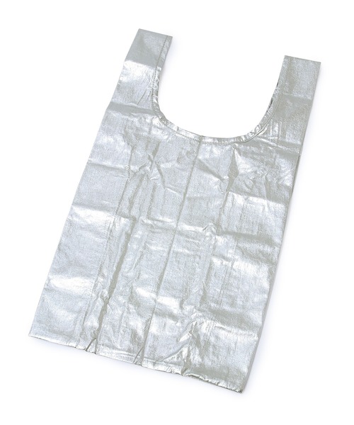 ADAM ET ROPE'（アダムエロペ）の「【BAGGU】Baby Baggu メタリック（エコバッグ/サブバッグ・レディース・シルバー/ゴールド・M）」の11枚目の写真