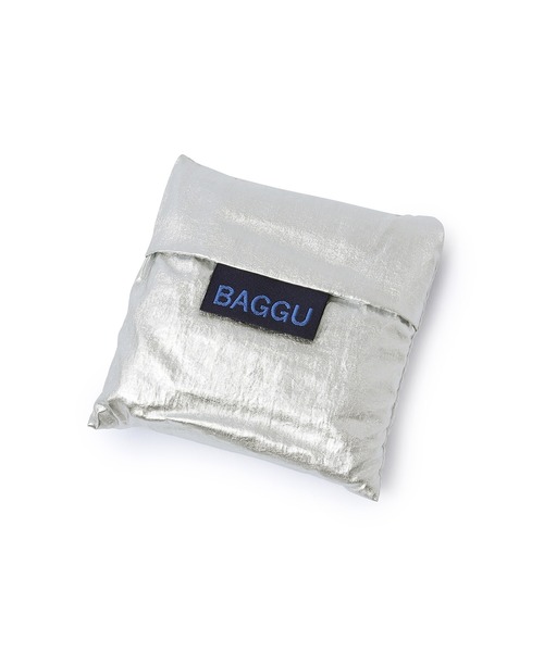 ADAM ET ROPE'（アダムエロペ）の「【BAGGU】Baby Baggu メタリック（エコバッグ/サブバッグ・レディース・シルバー/ゴールド・M）」の12枚目の写真