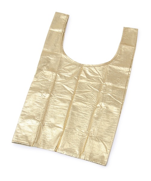 ADAM ET ROPE'（アダムエロペ）の「【BAGGU】Baby Baggu メタリック（エコバッグ/サブバッグ・レディース・シルバー/ゴールド・M）」の13枚目の写真
