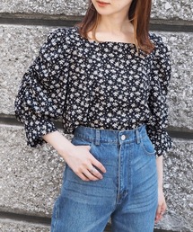 tiptop | アソートスクエアネックパワショルブラウス(シャツ/ブラウス)