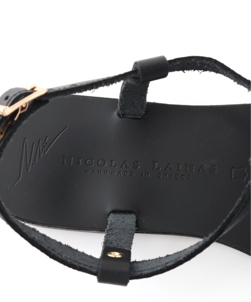 NICOLAS LAINAS（ニコラスライナス）の「《WEB限定》【NICOLAS LAINAS/ニコラスライナス】アンクルストラップサンダル◆（サンダル・レディース・ブラック・35/36/37/38/39）」の11枚目の写真