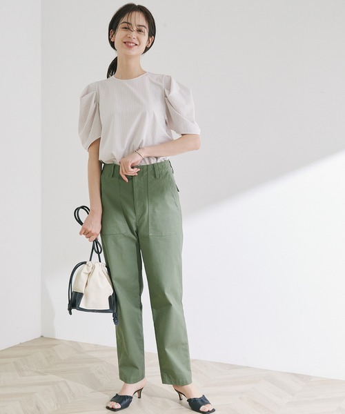 ROPE'(ロペ)の「2WAY巾着ショルダーバッグ(ショルダーバッグ・レディース・ベージュ/ブラック・FREE)」の8枚目の写真