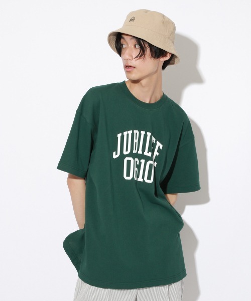 PBLIM（ページボーイリム）の「【PAGEBOYLIM】VTAコラボカレッジロゴT（Tシャツ/カットソー・レディース・オレンジ/グリーン/オートミール/杢グレー・MEDIUM/LARGE）」の10枚目の写真